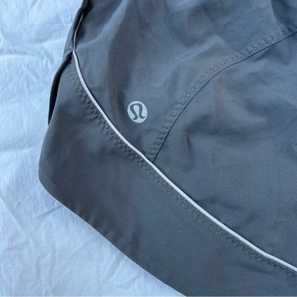 SOLD Lululemon Gray Speedy Runsie Romper, Athletic Workout Athleisure Running - Picture 6 of 8